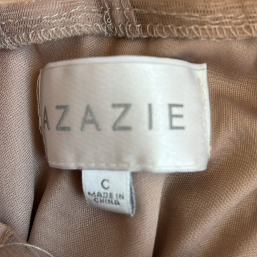 Azazie Lavender Embroidered Prom Dress - Picture 8 of 9